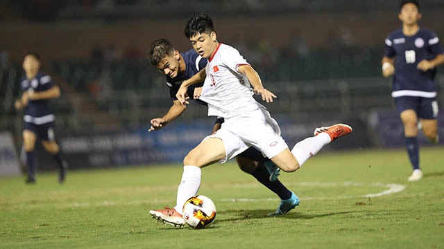 U19 Việt Nam thắng nhọc U19 Guam. 