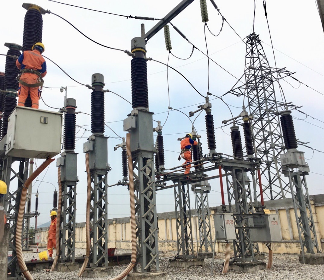 Máy biến áp T2,trạm biến áp 110 Kv Hoàng Mai
