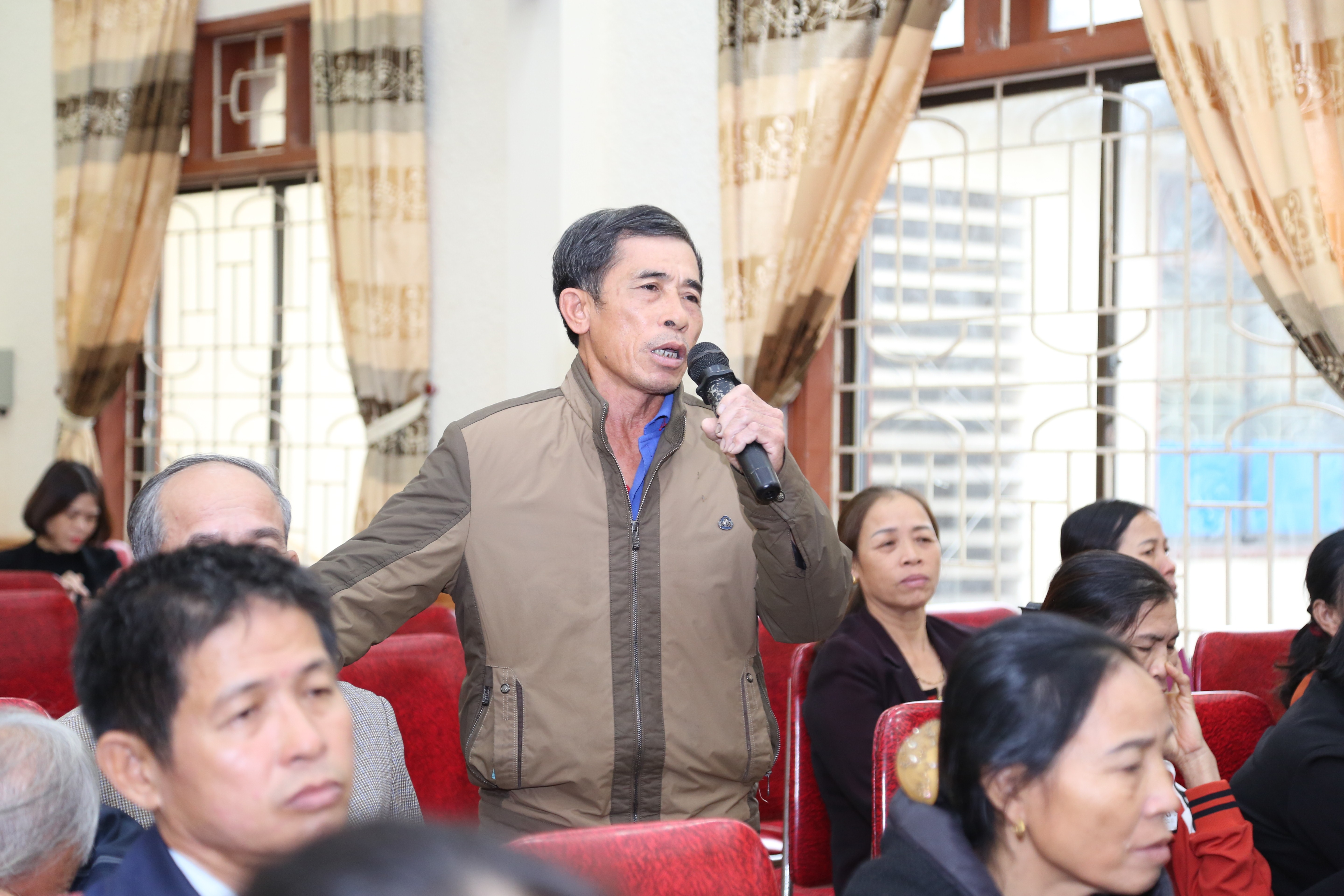 Cử Tri Tiến. Ảnh Đào Tuấn