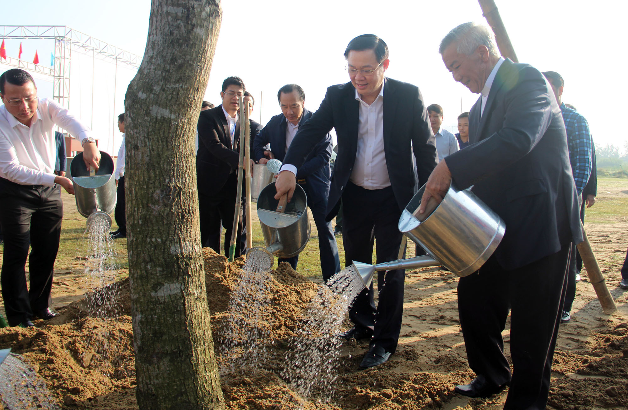 Phó Thủ tướng Vương Đình Huệ . Ảnh: Thanh Quỳnh