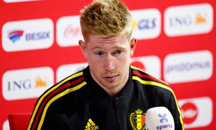 De Bruyne là cầu thủ quan trọng nhất của hàng tiền vệ Bỉ. 