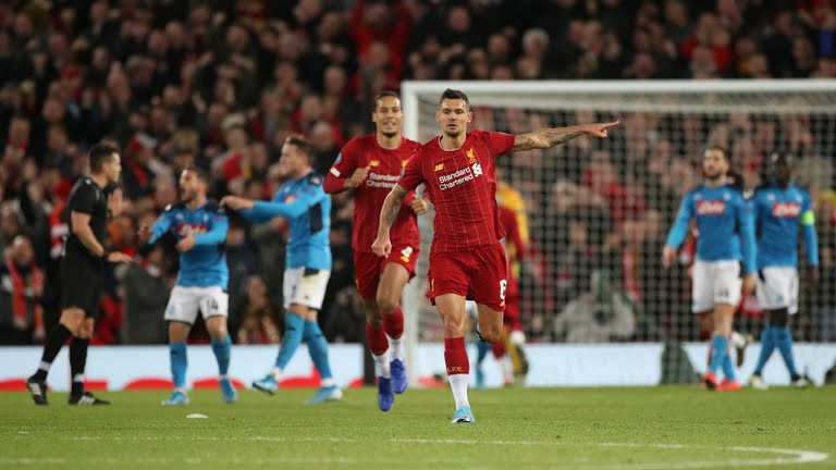 Liverpool cầm hòa Napoli trên sân nhà (Ảnh: Reuters)