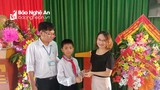 Học sinh lớp 6 ở Nghệ An nhặt được lắc vàng tìm trả người đánh mất
