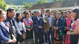 Thường trực Ban Bí thư Trần Quốc Vượng thăm, làm việc tại xã miền núi Nghệ An