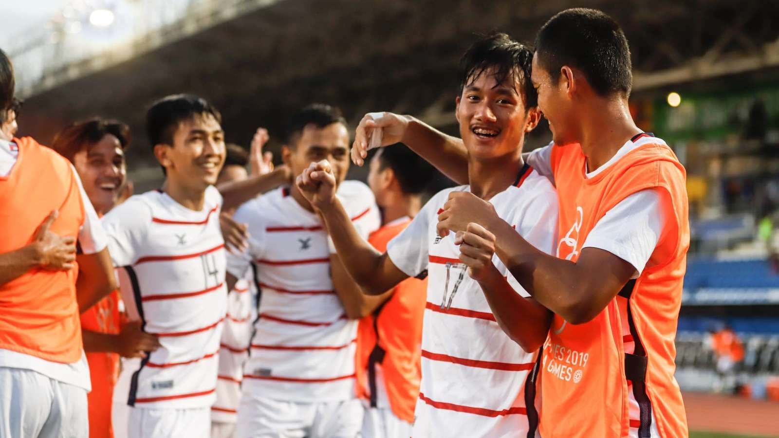 U22 Campuchia có lần đầu tiên vào chơi ở vòng bán kết tại đấu trường SEA Games. Ảnh: goal.com