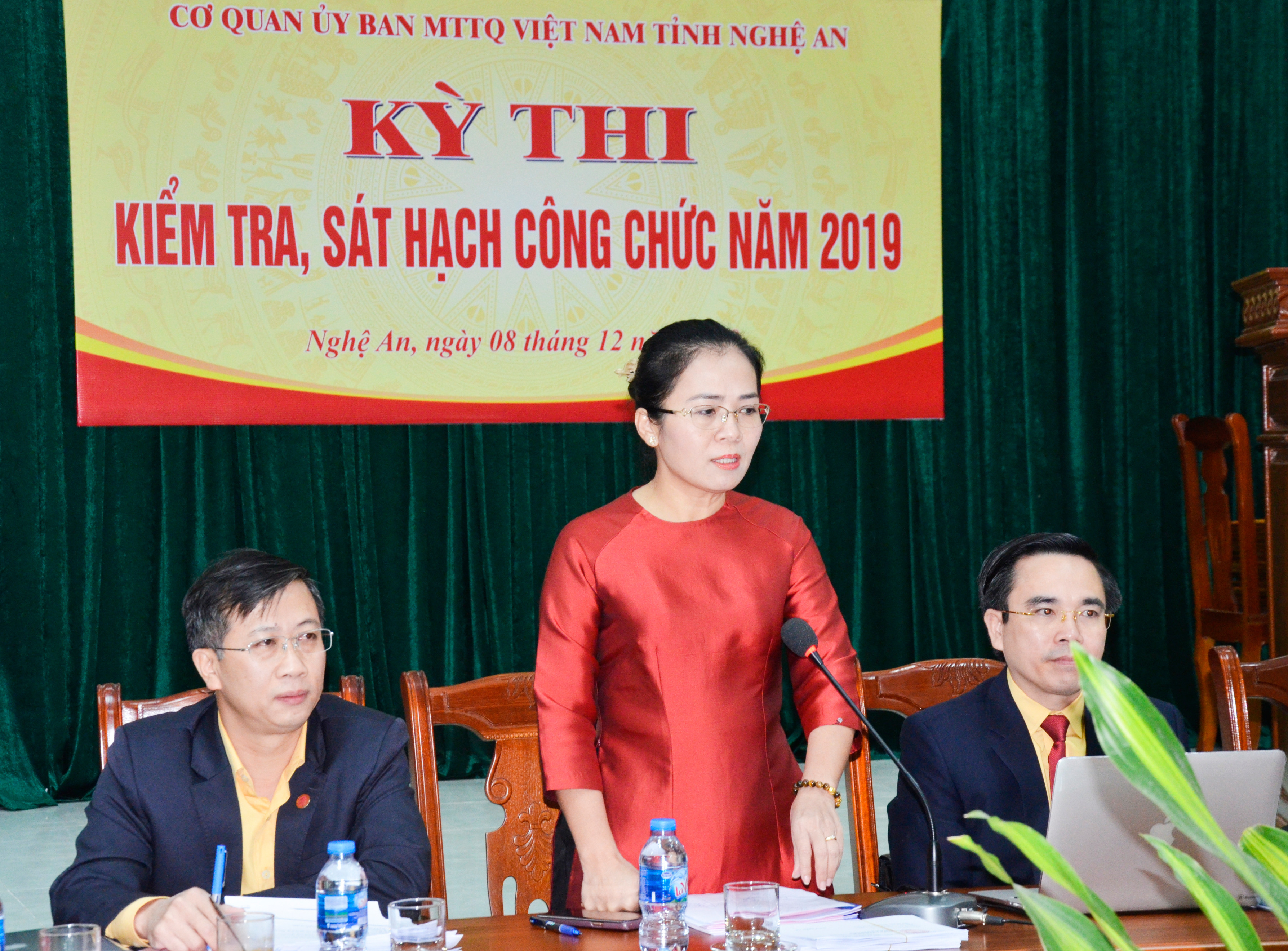 Theo đồng chí Võ Thị Minh Sinh - Chủ tịch Ủy ban Mặt trận Tổ quốc tỉnh đây là kỳ tham mưu thực chất của cán bộ, công chức 