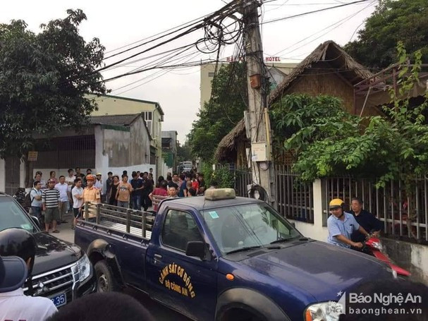 Lực lượng Công an vây bắt một nhóm đối tượng buôn bán ma túy tại TP. Vinh vào tháng 4/2019. Ảnh tư liệu: NL