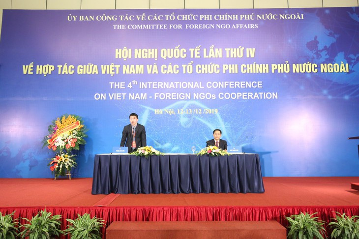 ông Bùi Thanh Sơn, thứ trưởng thường trực Bộ Ngoại giao Việt Nam và ông Phan Thanh Sơn, trưởng Ban điều phối Paccom chủ trì.