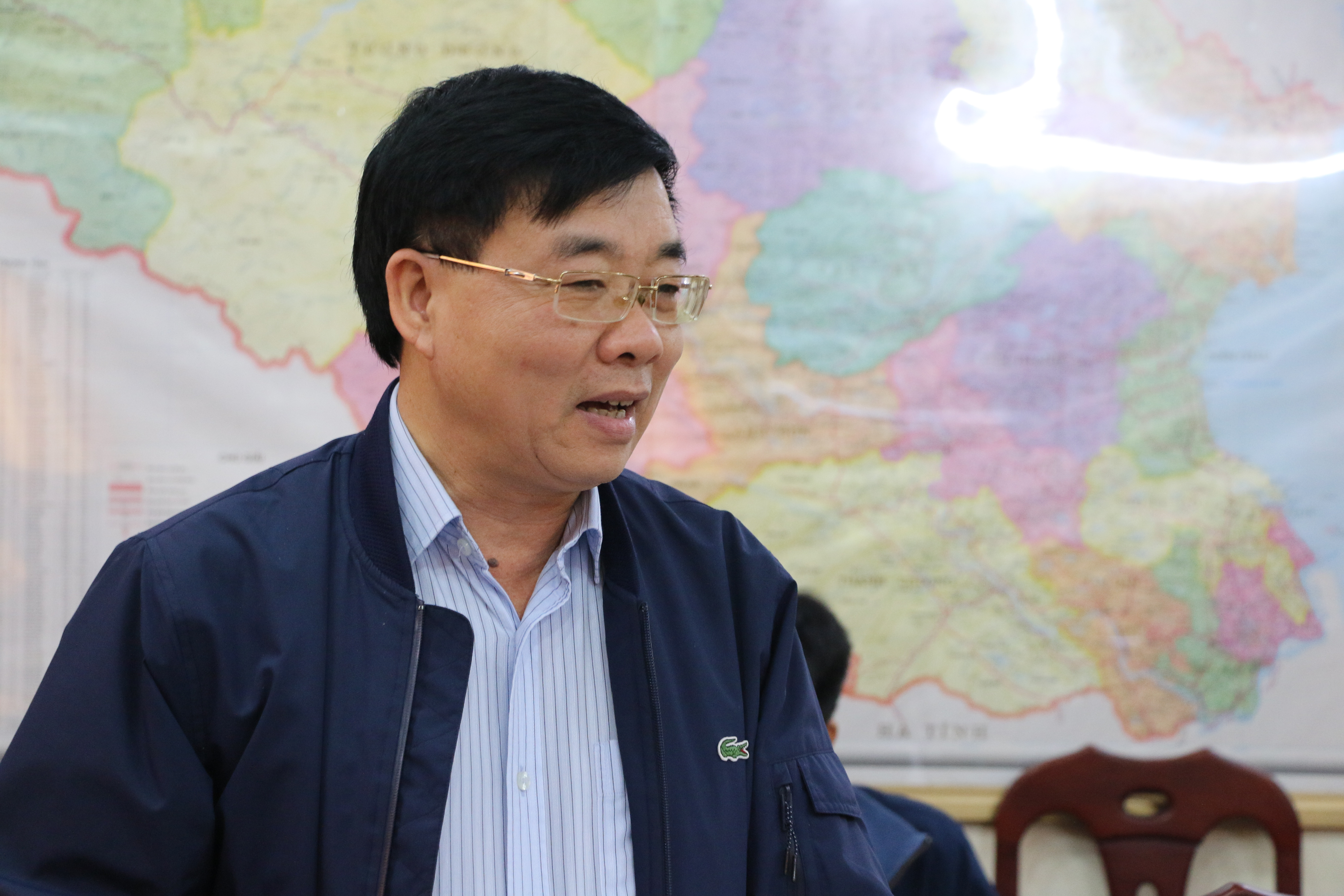 Đồng chí Nguyễn Văn Thông – Phó Bí thư Tỉnh ủy phát biểu chỉ đạo