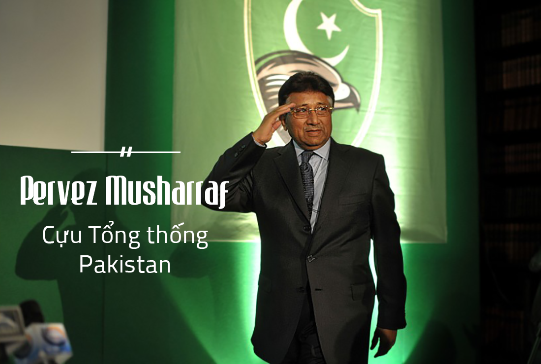 Cựu Tổng thống Pakistan Pervez Musharraf. Ảnh CNN