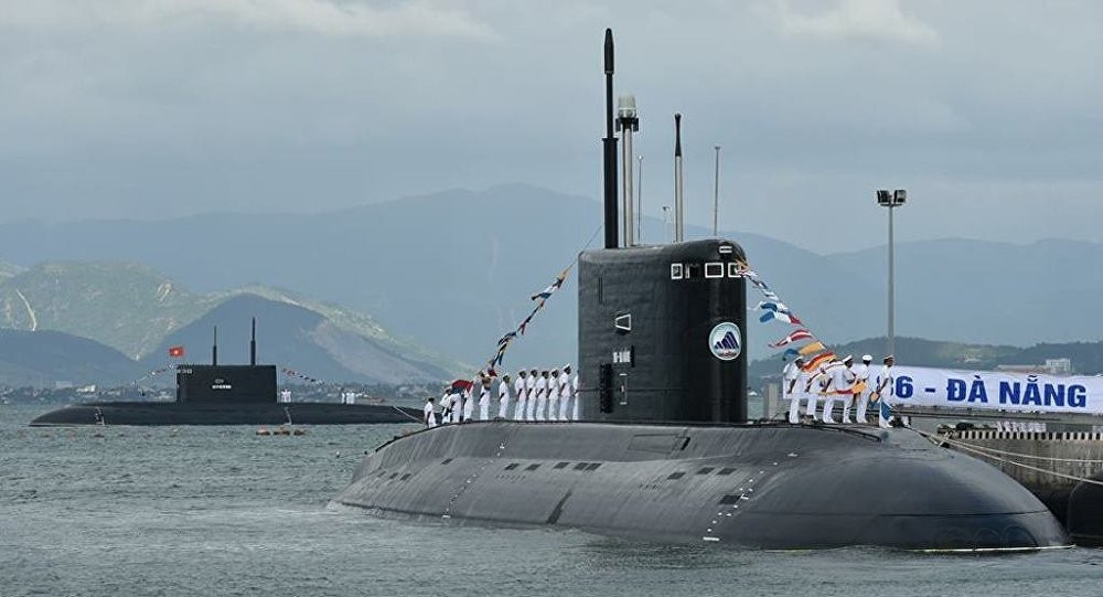 Tàu ngầm của Hải quân Việt Nam. Ảnh: facebook