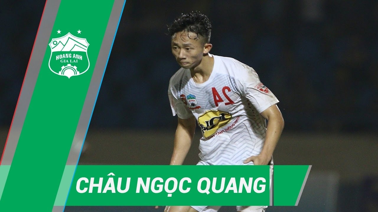 Tiền vệ Châu Ngọc Quang đã có một năm 2019 không mấy thành công tại đấu trường V.League. Năm mới 2020, anh cùng các cầu thủ HAGL được kỳ vọng sẽ mang đến những sự khởi sắc. Ảnh HAGL