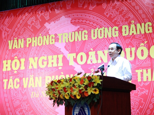 Đồng chí Nguyễn Văn Nên, Bí thư Trung ương Đảng, Chánh Văn phòng Trung ương Đảng. Ảnh minh họa: dangcongsan.vn