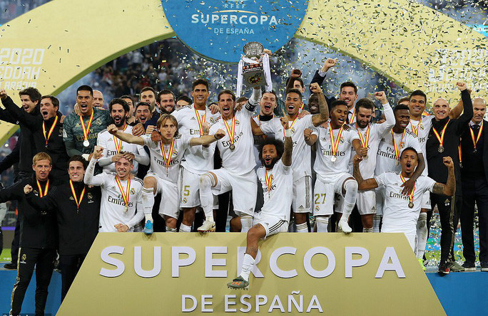 Siêu cúp Tây Ban Nha sẽ tiếp sức cho Real Madrid ở chặng cuối mùa giải