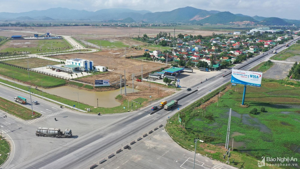 Dự án WHA Industrial Zone 1 - Nghệ An (KCN WHA). Ảnh tư liệu