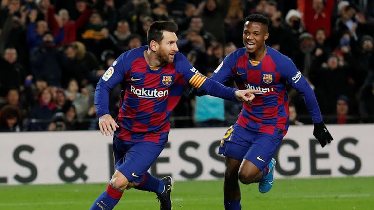 Như thường lệ, Messi ghi bàn giúp Barca thắng trận. (Ảnh: Reuters). 