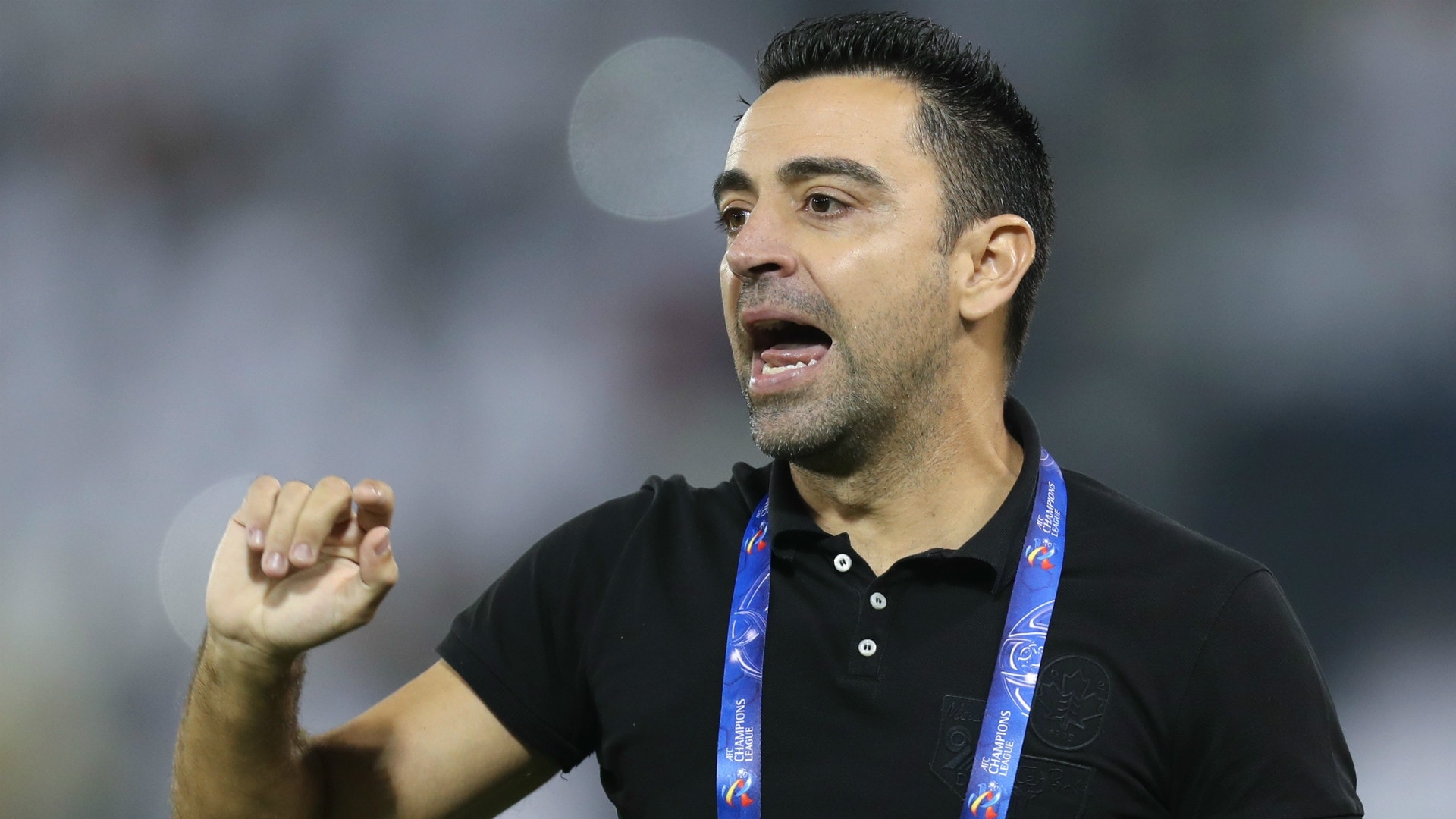 Tiền vệ Xavi Hernandez sau khi giã từ sự nghiệp đỉnh cao cũng trở thành HLV trưởng của Al Sadd. Ảnh: Getty