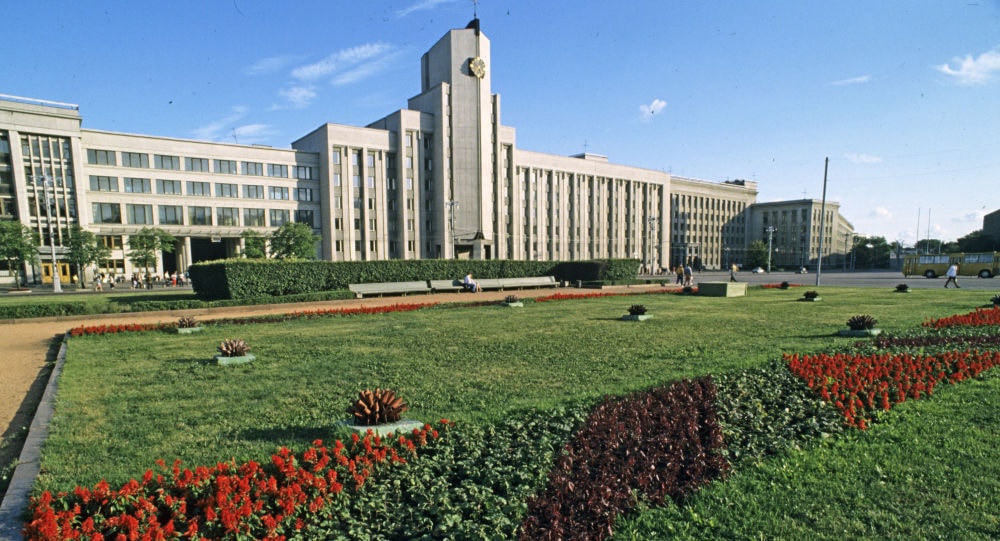 Tòa nhà Quốc hội Belarus.