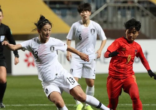 Hàn Quốc thắng đậm Myanmar 7-0