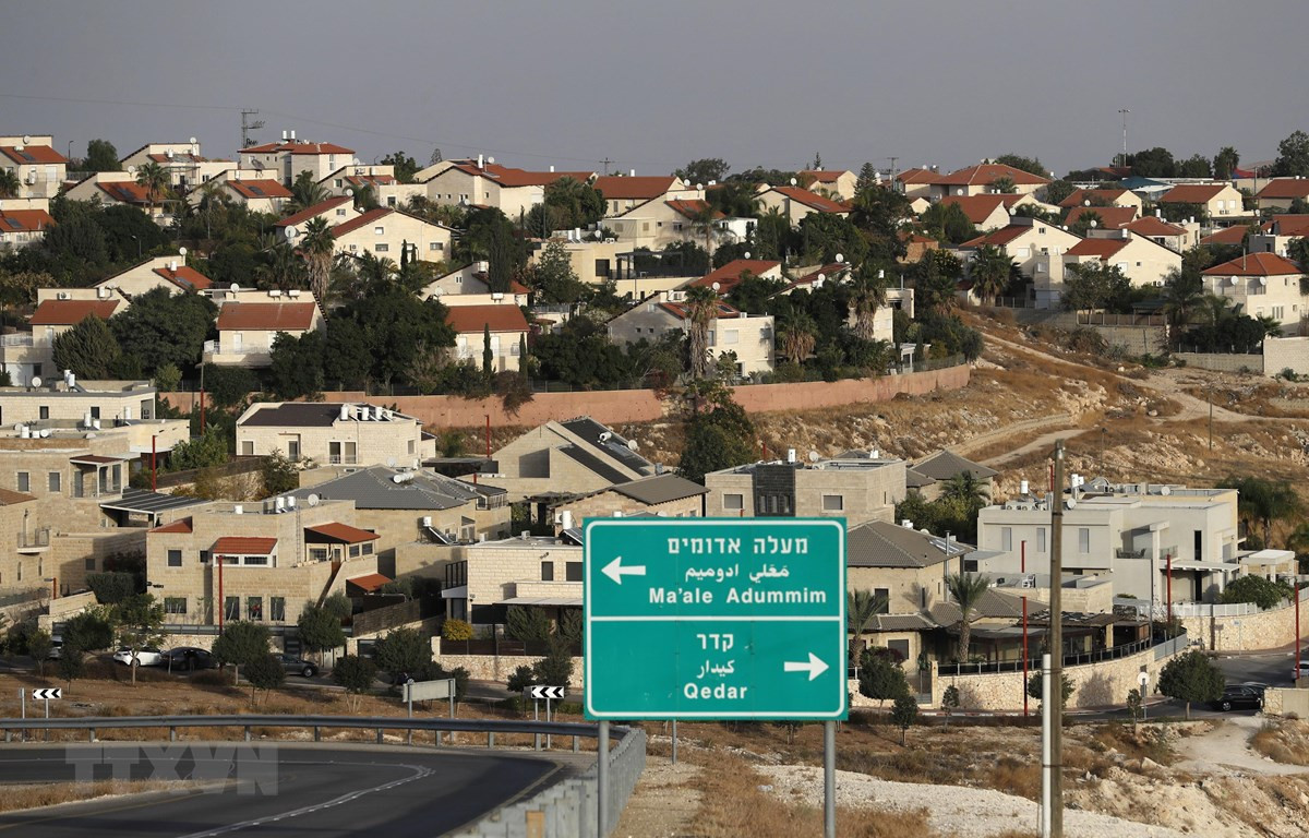 Khu định cư Maale Adumim của Israel tại Khu Bờ Tây chiếm đóng, ngoại ô Jerusalem, ngày 26/11/2019. Ảnh: AFP/TTXVN