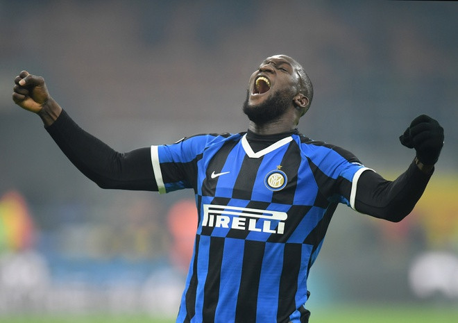 Song Inter sau cùng lội ngược dòng thắng chung cuộc với bàn ấn định tỷ số do công của Romelu Lukaku. Ảnh: Getty.