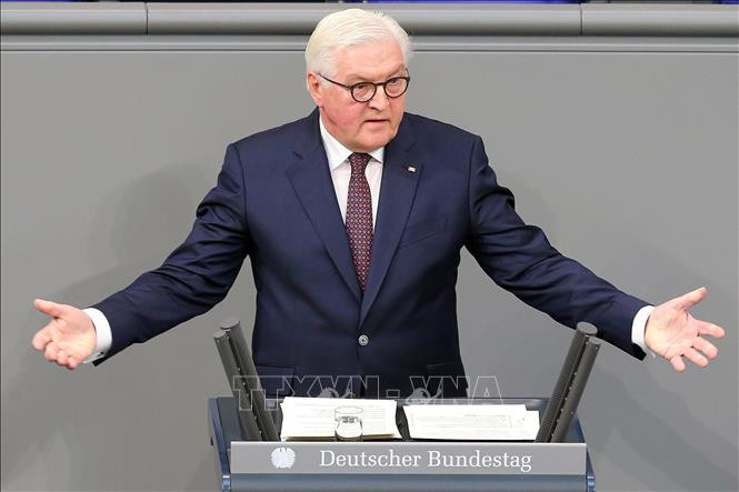 Tổng thống Đức Frank-Walter Steinmeier. Ảnh: AFP