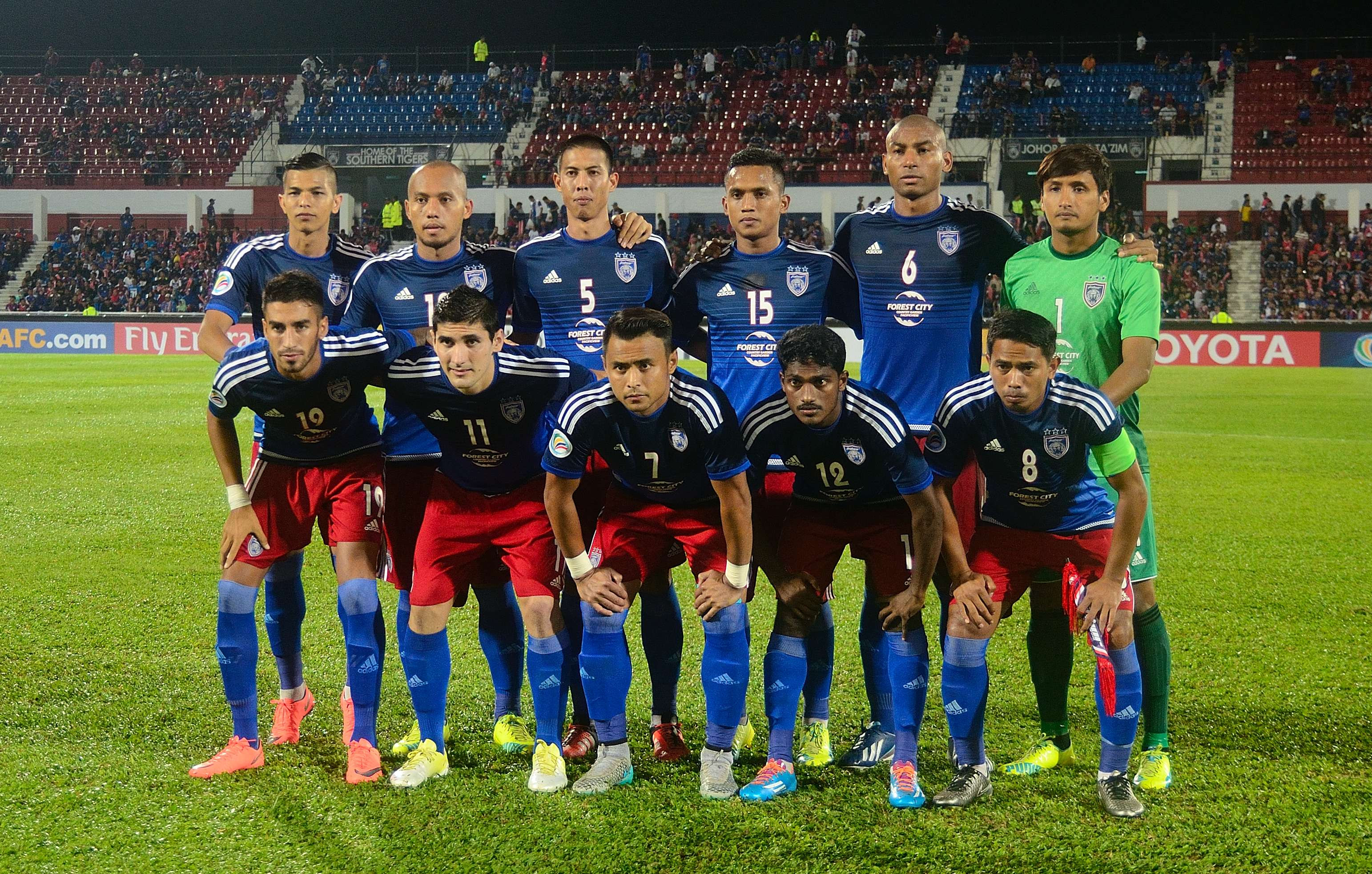 Đội hình Johor Darul Ta’zim sẽ làm nòng cốt cho đội tuyển Malaysia. Ảnh Johor Darul Ta’zim.
