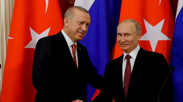 Tổng thống Nga Putin và Tổng thống Thổ Nhĩ Kỳ Erdogan dự kiến sẽ gặp nhau vào ngày 5 hoặc 6/3 tới. Ảnh: Al Jazeera