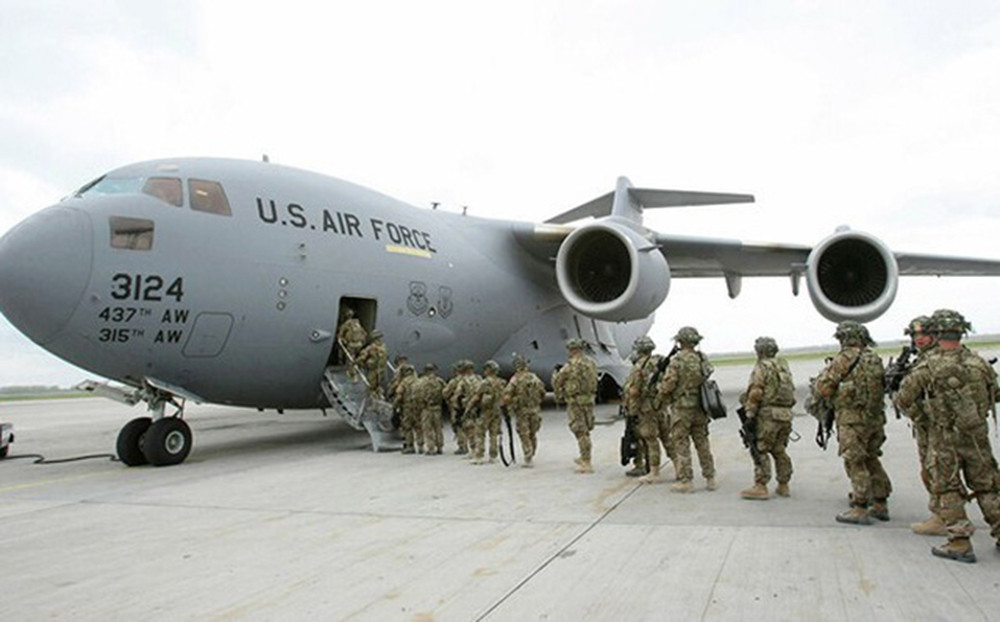 Hàng trăm binh sĩ Mỹ bắt đầu rút quân khỏi Afghanistan từ ngày 9/3. Ảnh: Sputnik