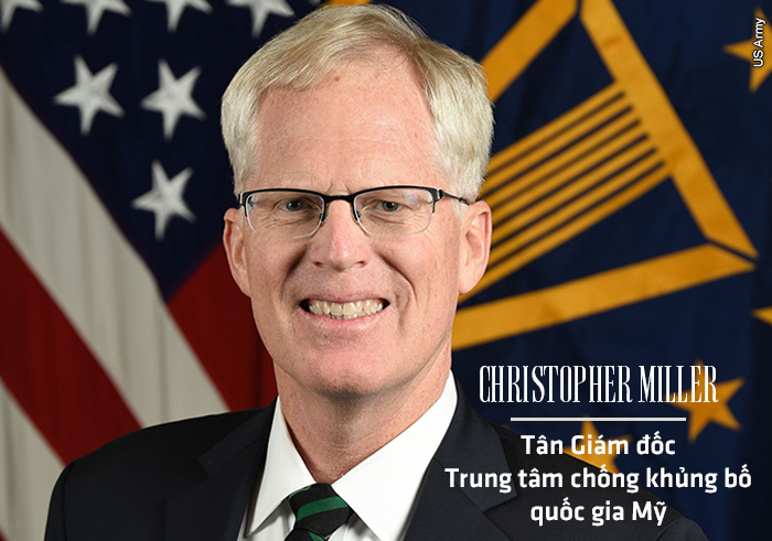 Christopher Miller - giám đốc trung tâm chống khủng bố quốc gia Mỹ