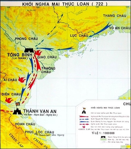 Khởi nghĩa Hoan Châu. Ảnh: Internet