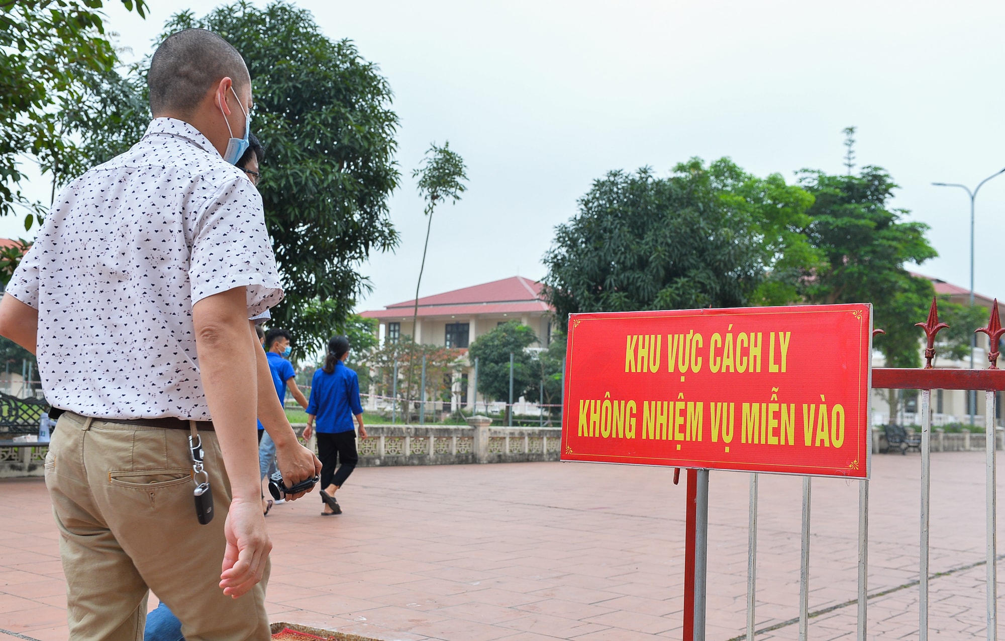 Khu cách ly tập trung phòng chống Covid-19 của Quân đội tại xã Nghi Ân, thành phố Vinh bắt đầu đón nhận công dân Việt Nam ở Lào và Thái Lan về nước từ ngày 18/3/2020. 