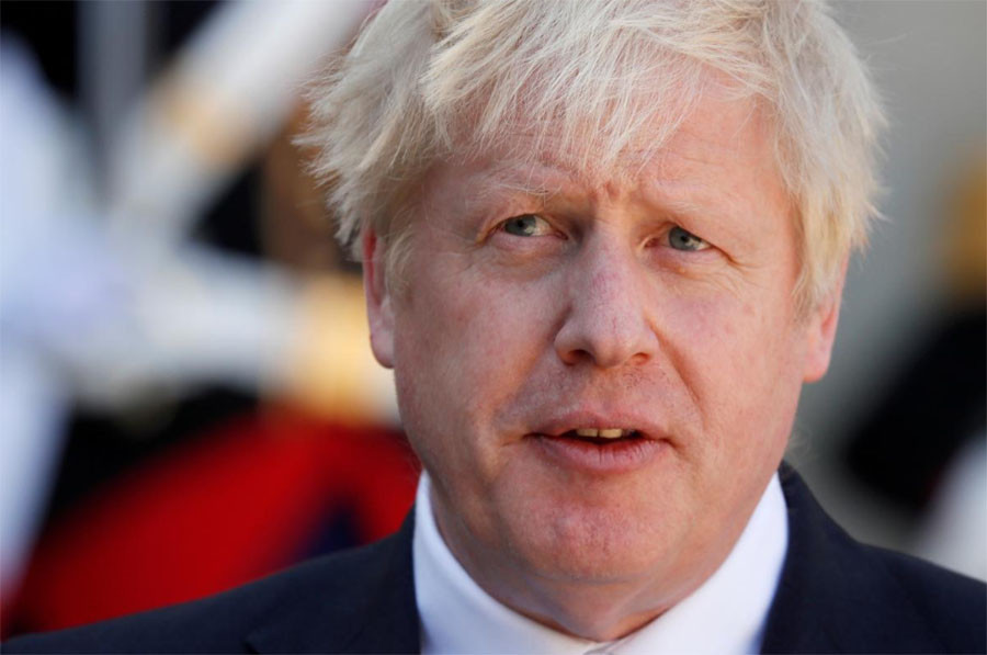 Thủ tướng Anh Boris Johnson. Ảnh: Reuters