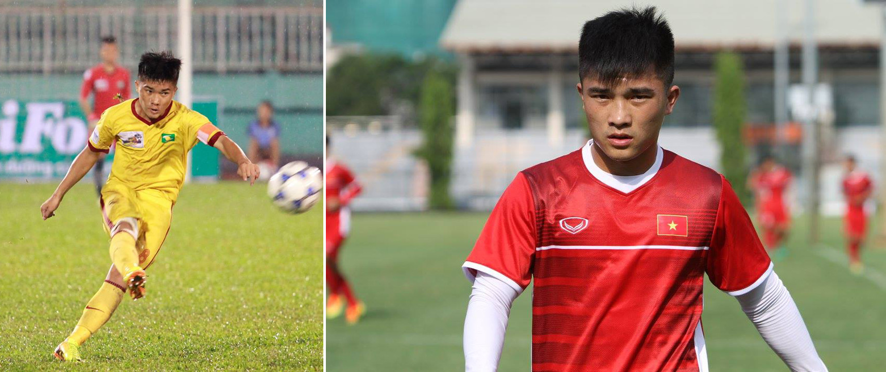 Đặng Văn Lắm từng được gọi vào ĐT U19 Việt Nam. Ảnh: FBNV
