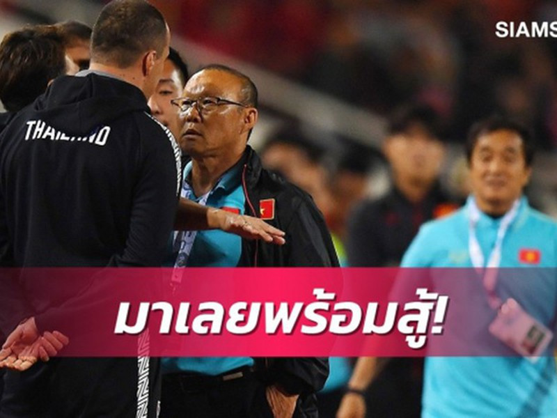 Ông Park không bị ‘treo’ ở AFF Cup, báo Thái cay cú