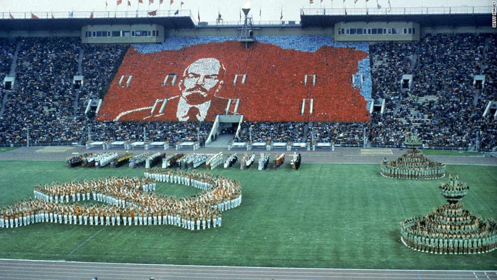 Thế vận hội Mùa Hè Mátxcơva năm 1980 đã cho nhân dân thế giới thấy được hình ảnh yên bình và phát triển của Liên Xô. Ảnh tư liệu lịch sử