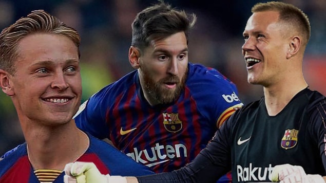 Chỉ Messi, Ter Stegen, De Jong những người đóng vai trò quan trọng và chơi ổn định nhất ở Barca được đảm bảo an toàn trong kỳ chuyển nhượng tới đây