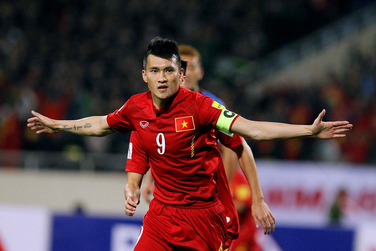 Lê Công Vinh tại AFF Cup 2016. Ảnh: VFF