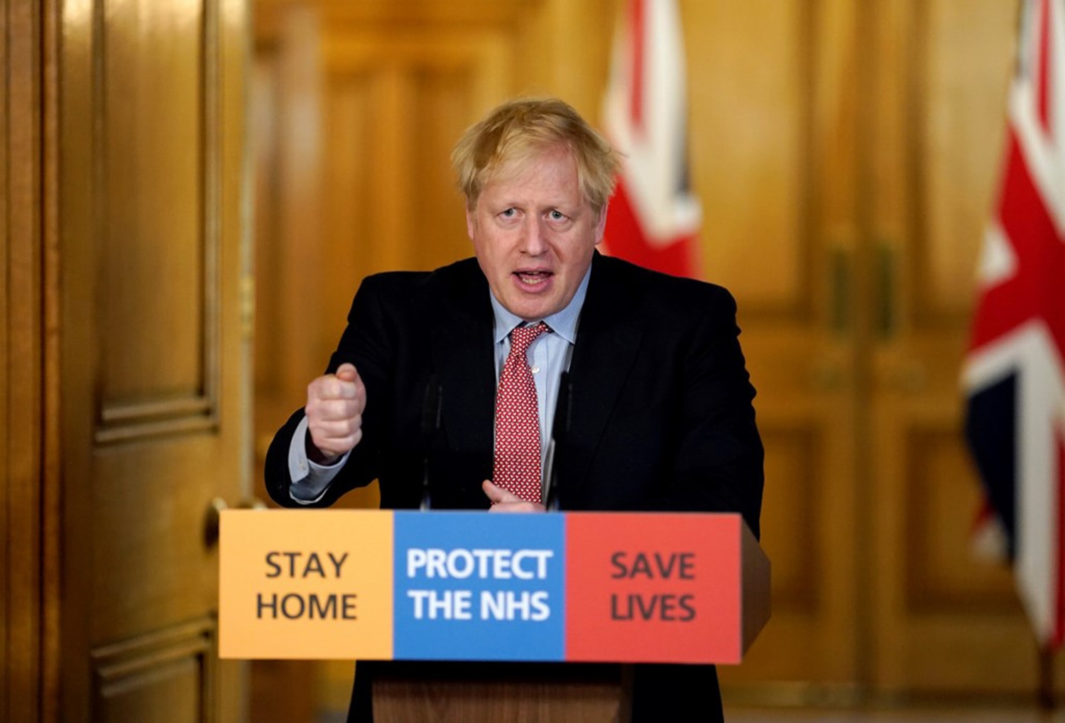 Thủ tướng Anh Boris Johnson chuẩn bị quay trở lại phố Downing để làm việc. Ảnh: The Times