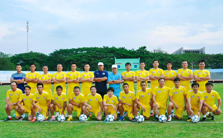 Từ năm 2015, Phan Thanh Hoàn đã sở hữu bằng C của AFC và nămg 2017 là tấm bằng B. Ảnh: FBNV
