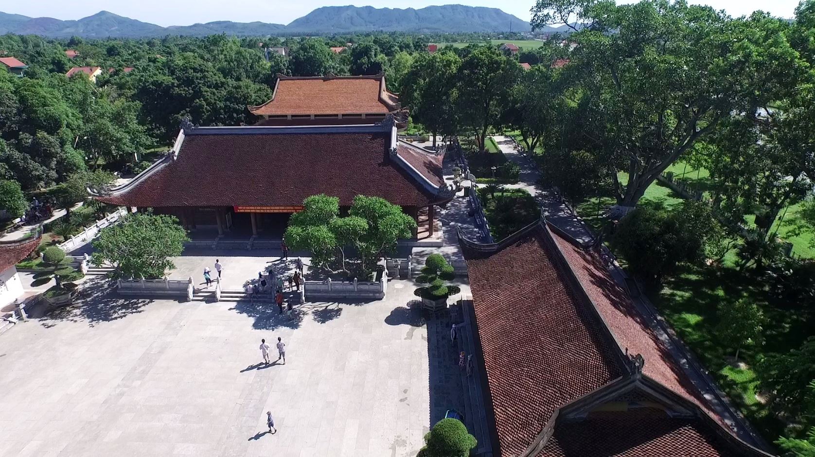 Khu Di tích quốc gia đặc biệt Kim Liên (Nam Đàn). Ảnh: Đào Tuấn