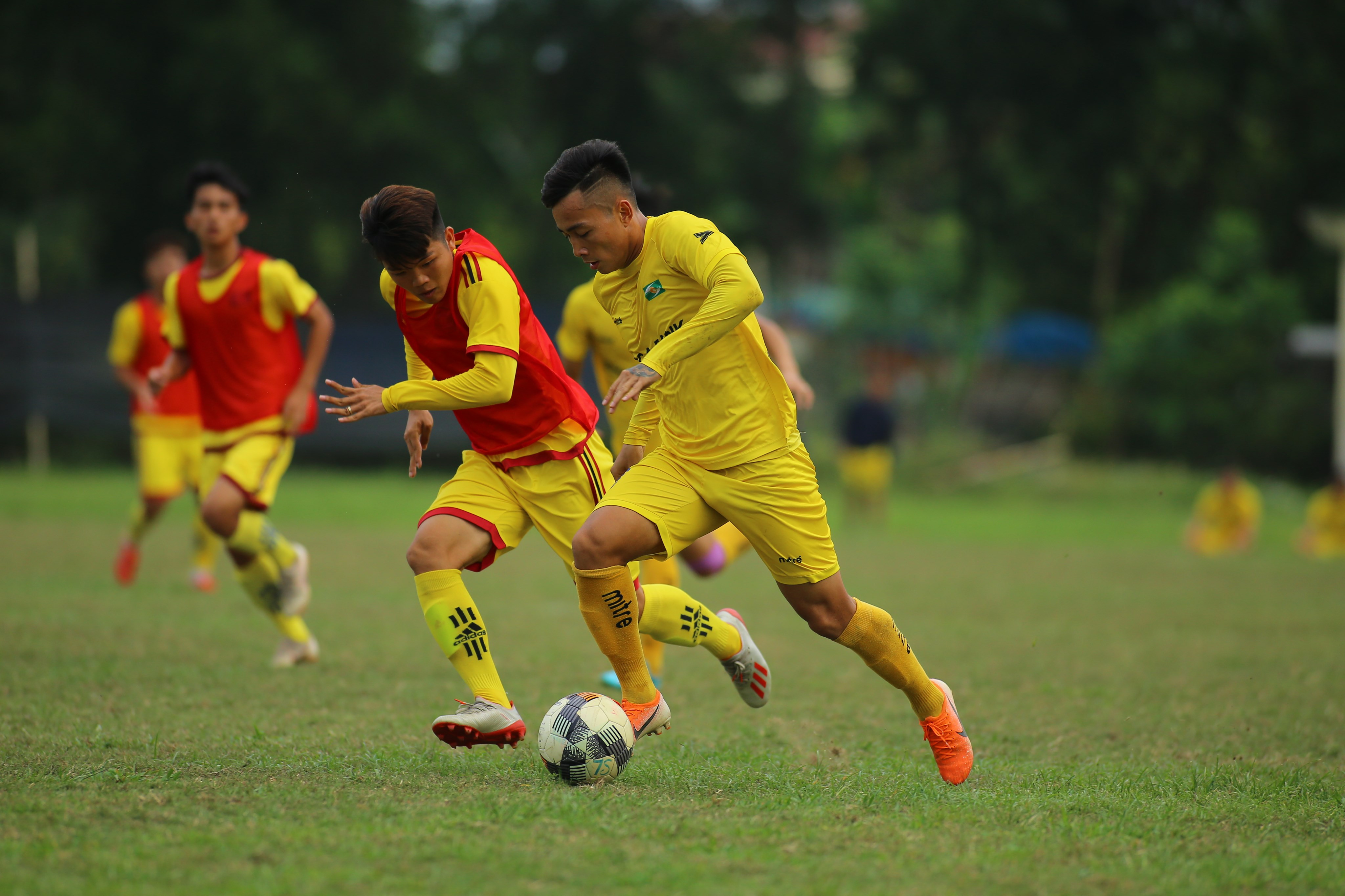 Tiền đạo Hồ Tuấn Tài đang có phong độ cao trước thềm Cúp QG và V.League 2020. Ảnh: Xuân Thủy