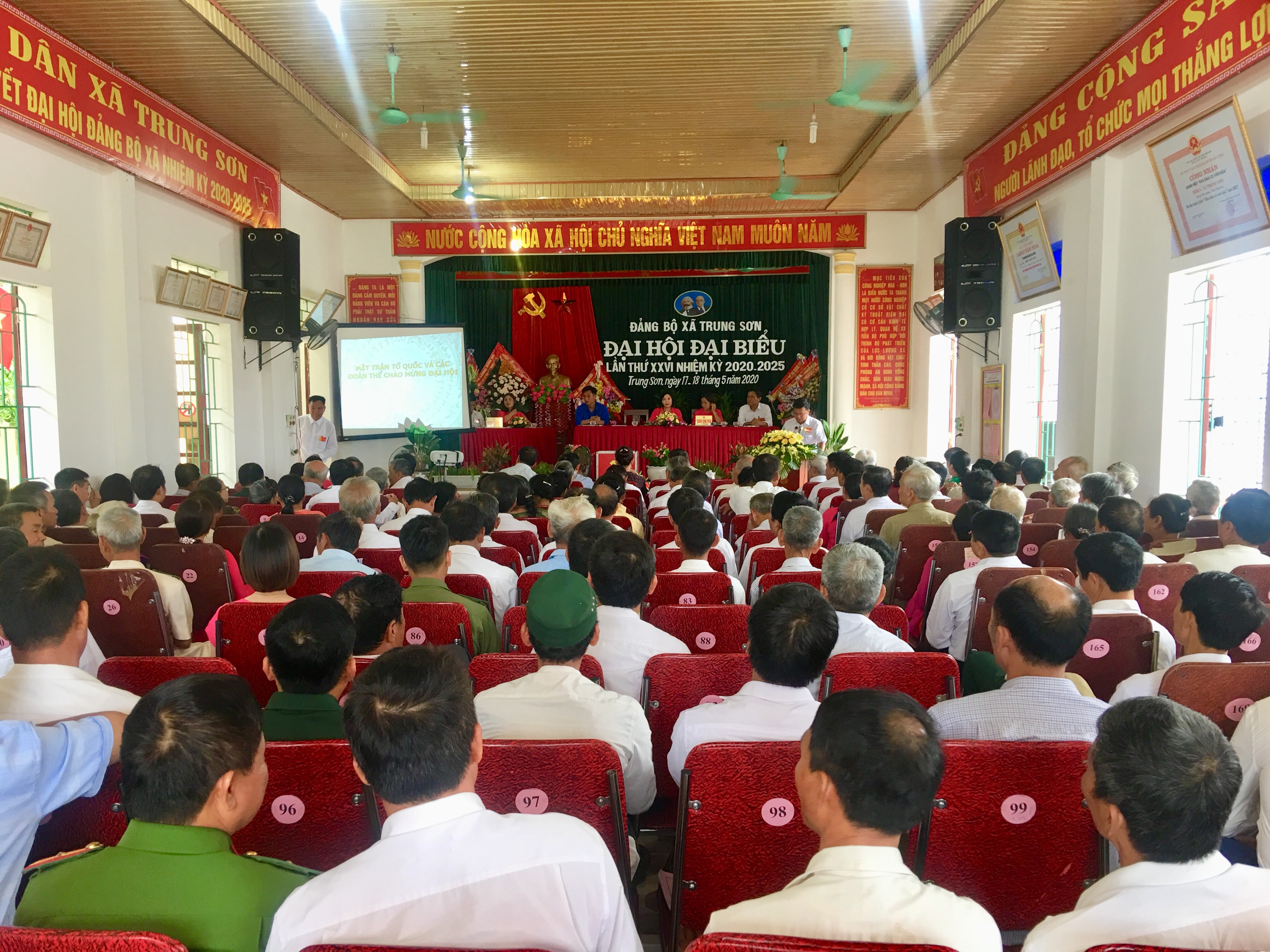 Đại hội đại biểu Đảng bộ xã Trung Sơn