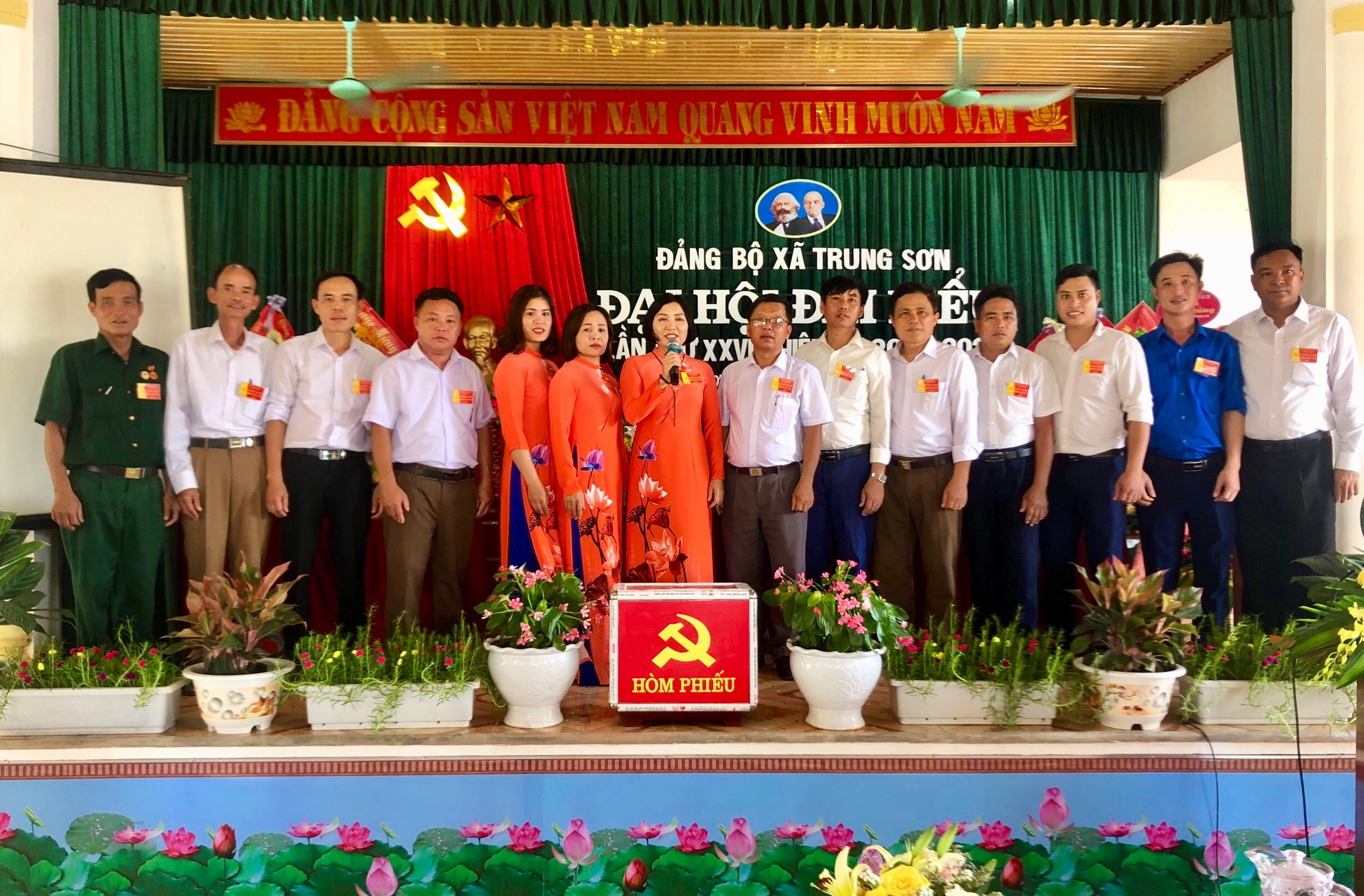 Đại hội đại biểu Đảng bộ xã Trung Sơn