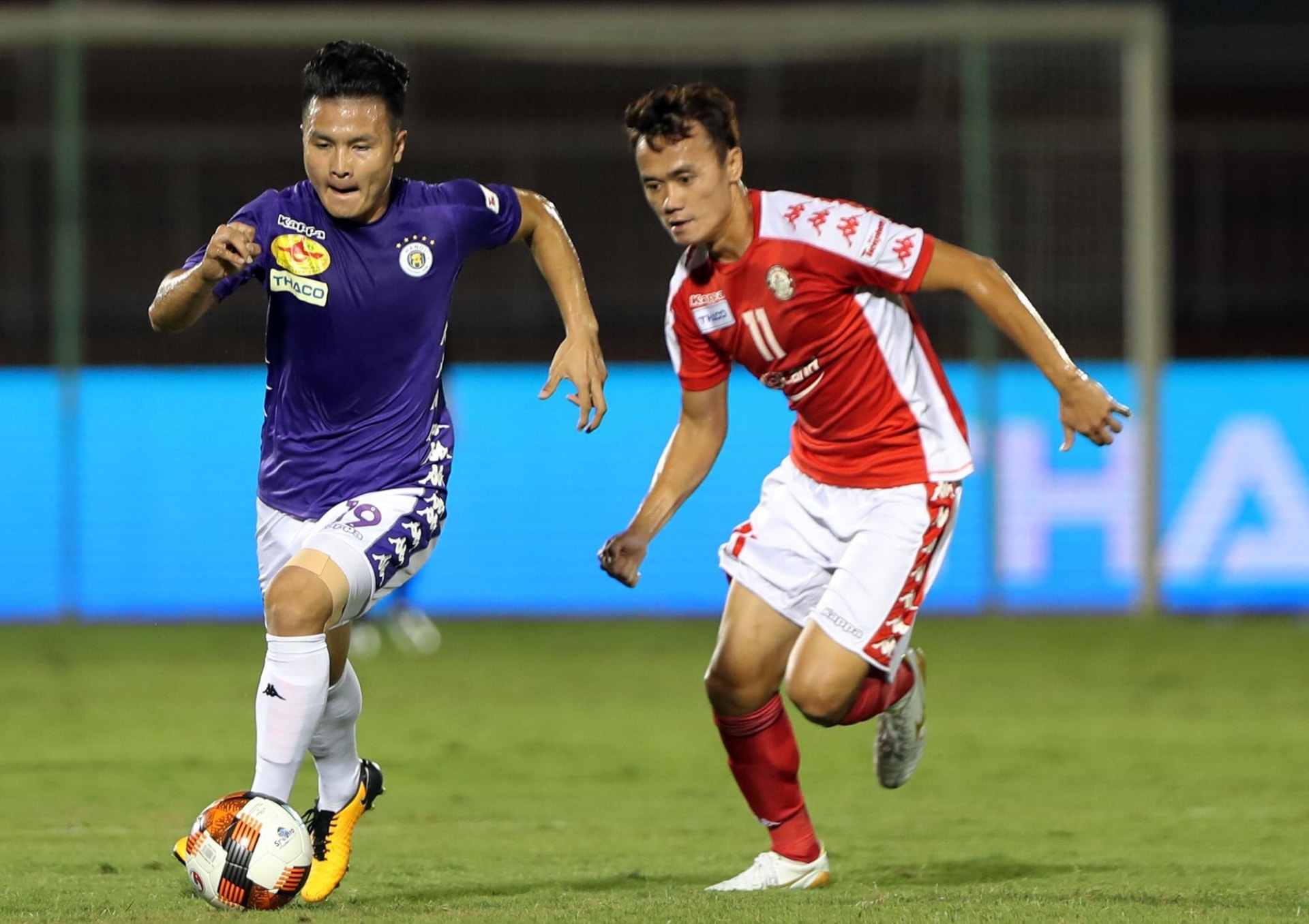 Hà Nội FC được AFC nhận định sẽ tiếp tục vô địch V-League. (Ảnh Hà Nội FC)
