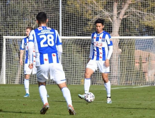 Đoàn Văn Hậu. (Ảnh SC Heerenveen)