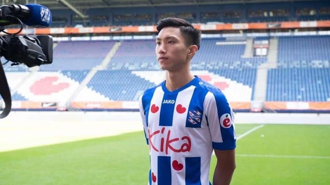 Đoàn Văn Hậu. (Ảnh SC Heerenveen)