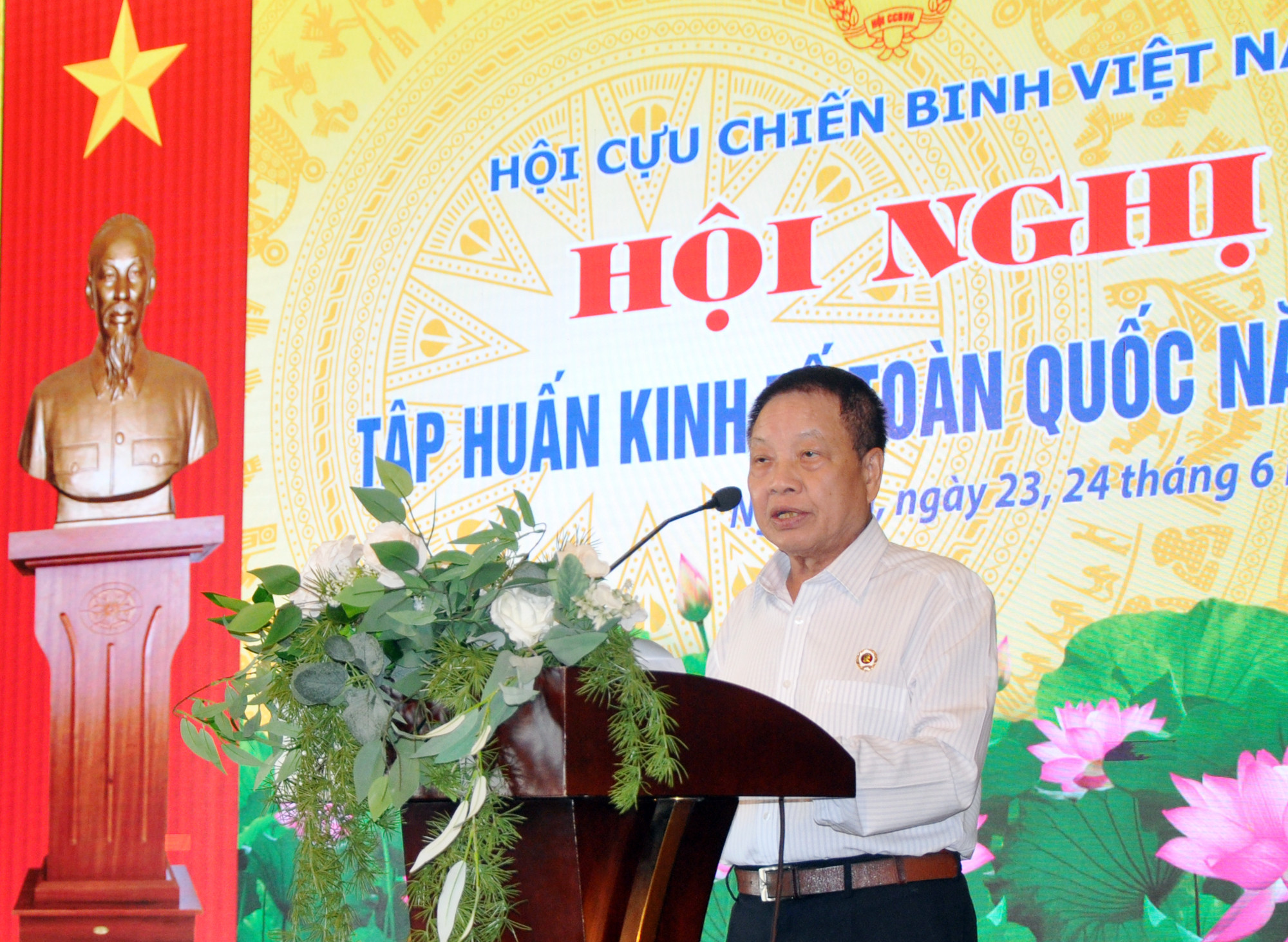 Trung ương có đồng chí Trung tướng Nguyễn Văn Đạo – Phó Chủ tịch Hội Cựu chiến binh Việt Nam 