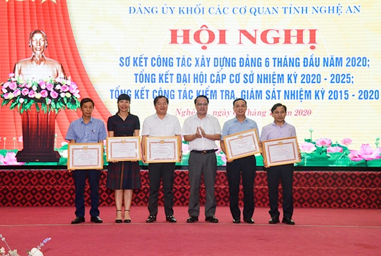 Đảng ủy Khối các cơ quan tỉnh