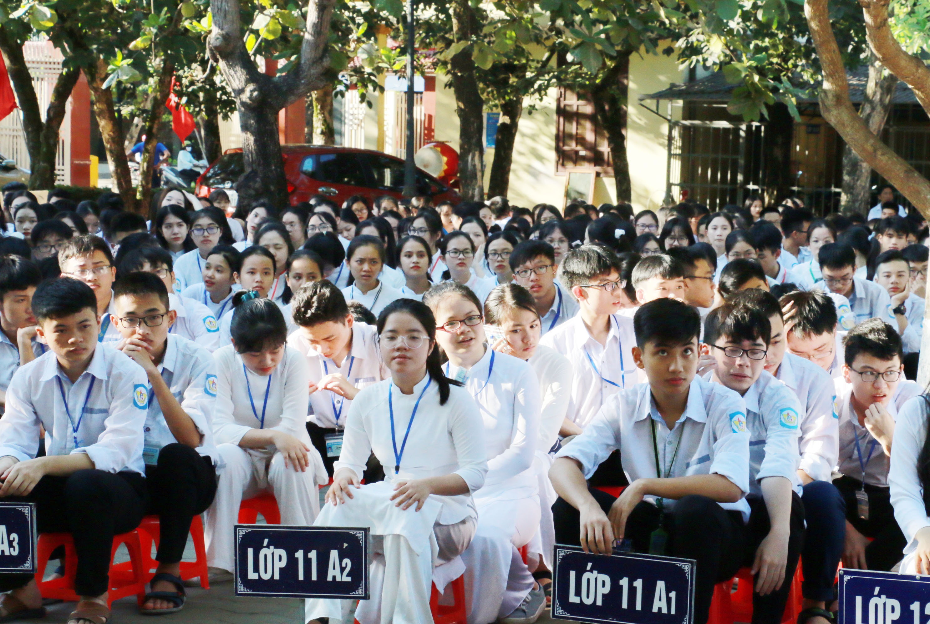 Trường THPT chuyên Phan Bội Châu là trường có chất lượng giáo dục hàng đầu của cả nước. Ảnh: Mỹ Hà